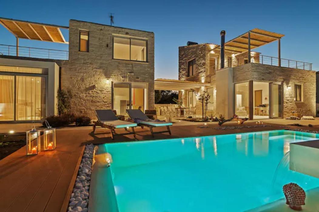 Villa Annassa Almyrida Almirída Luaran gambar